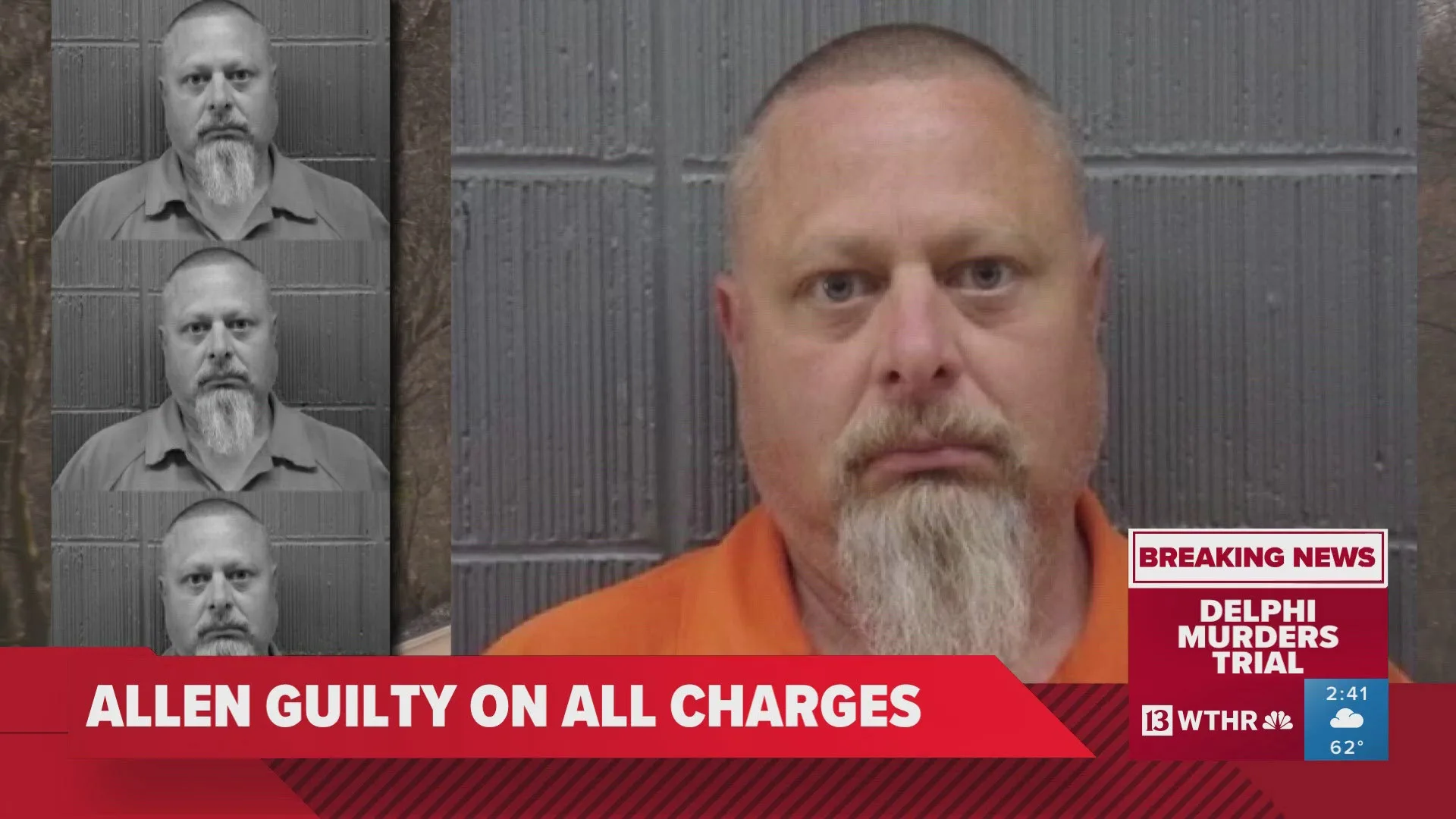 Richard Allen Sentenced to 130 Years for Delphi Murders
