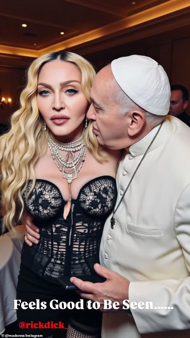 Madonna Faces Backlash Over Controversial AI-Generated Image Involving Pope