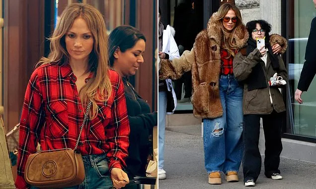 Jennifer Lopez Enjoys Family Time and Holiday Spirit in Aspen