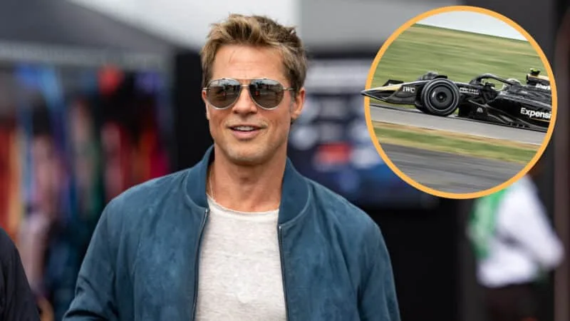 Brad Pitt Films F1 Movie Scene at Abu Dhabi Grand Prix
