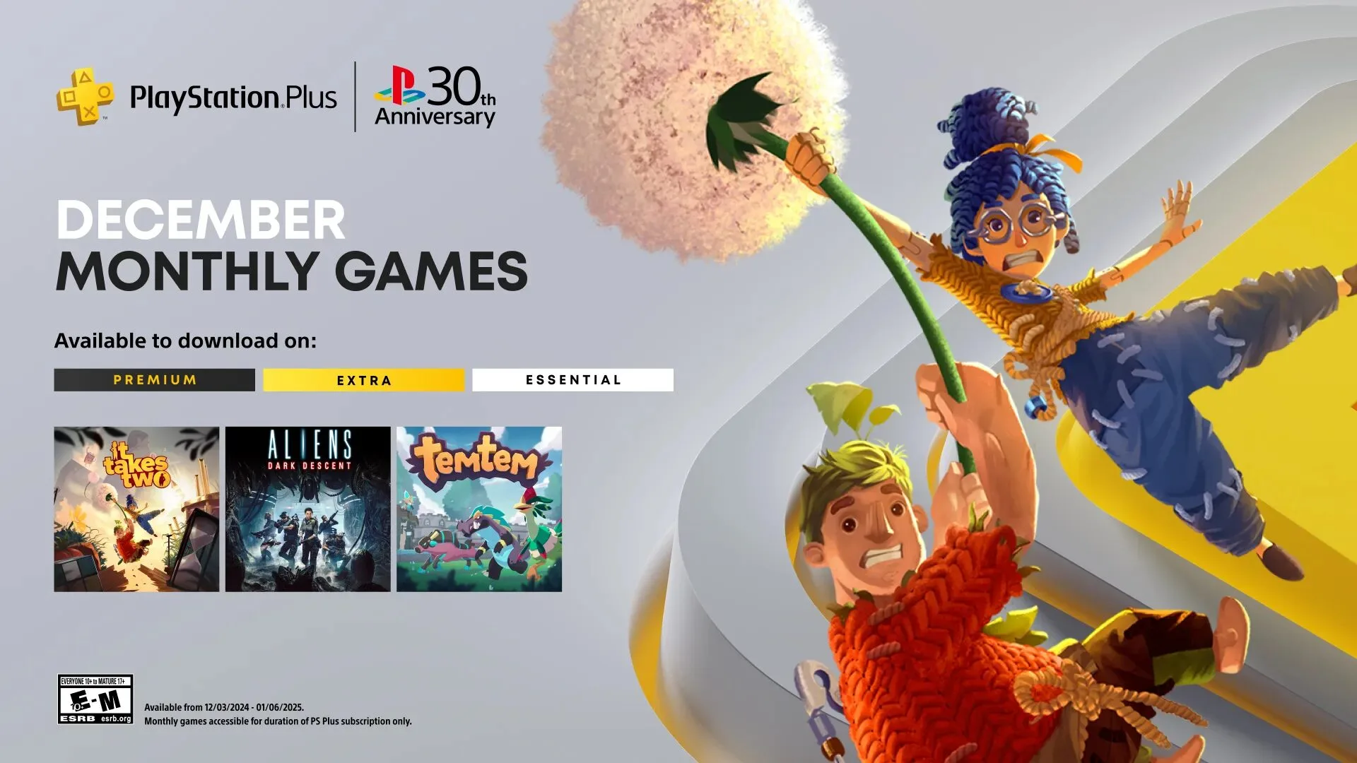 PlayStation Plus December 2024 Games Revealed: Subscribers Get Exciting Titles