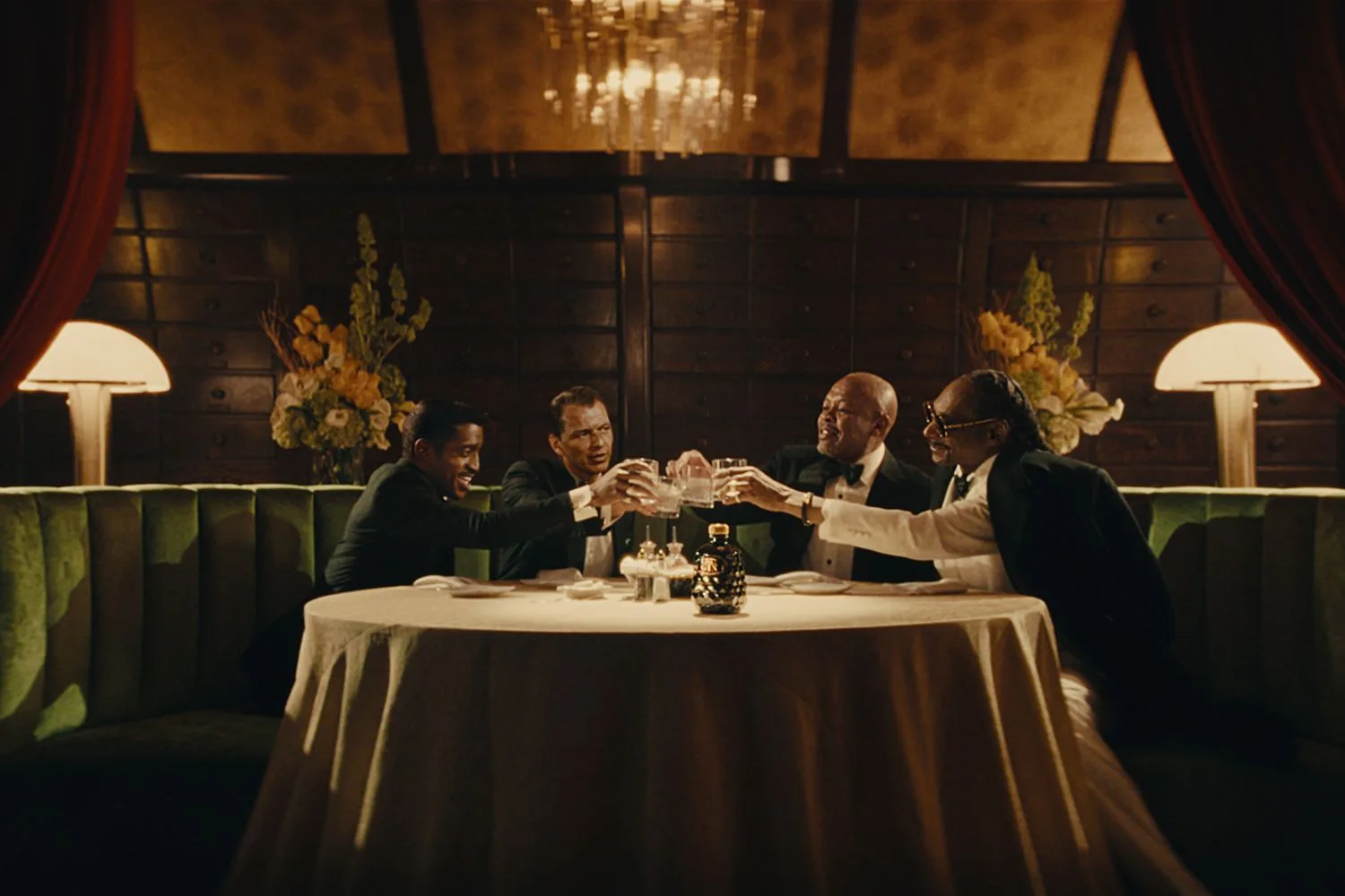 Snoop Dogg and Dr. Dre Collaborate with AI to Bring Frank Sinatra and Sammy Davis Jr. to Life in New Gin Commercial