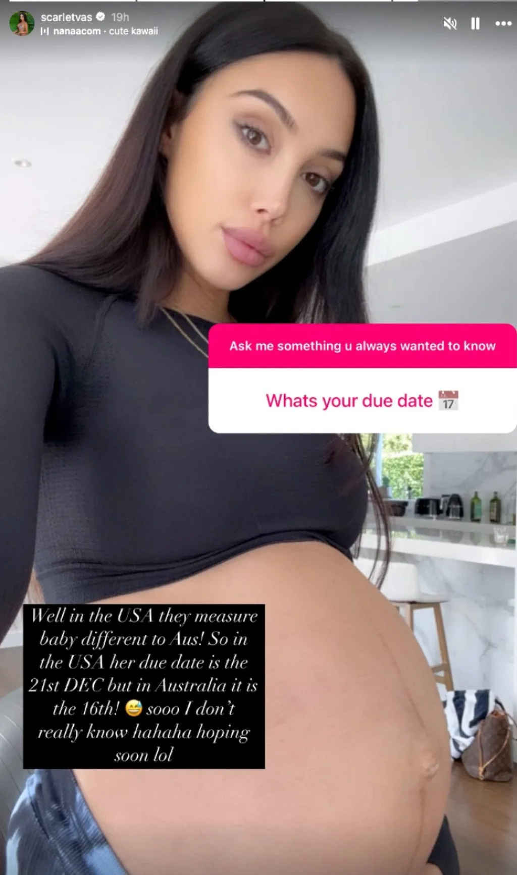 OnlyFans Model Scarlet Vas Welcomes Christmas Miracle Baby with Stepbrother