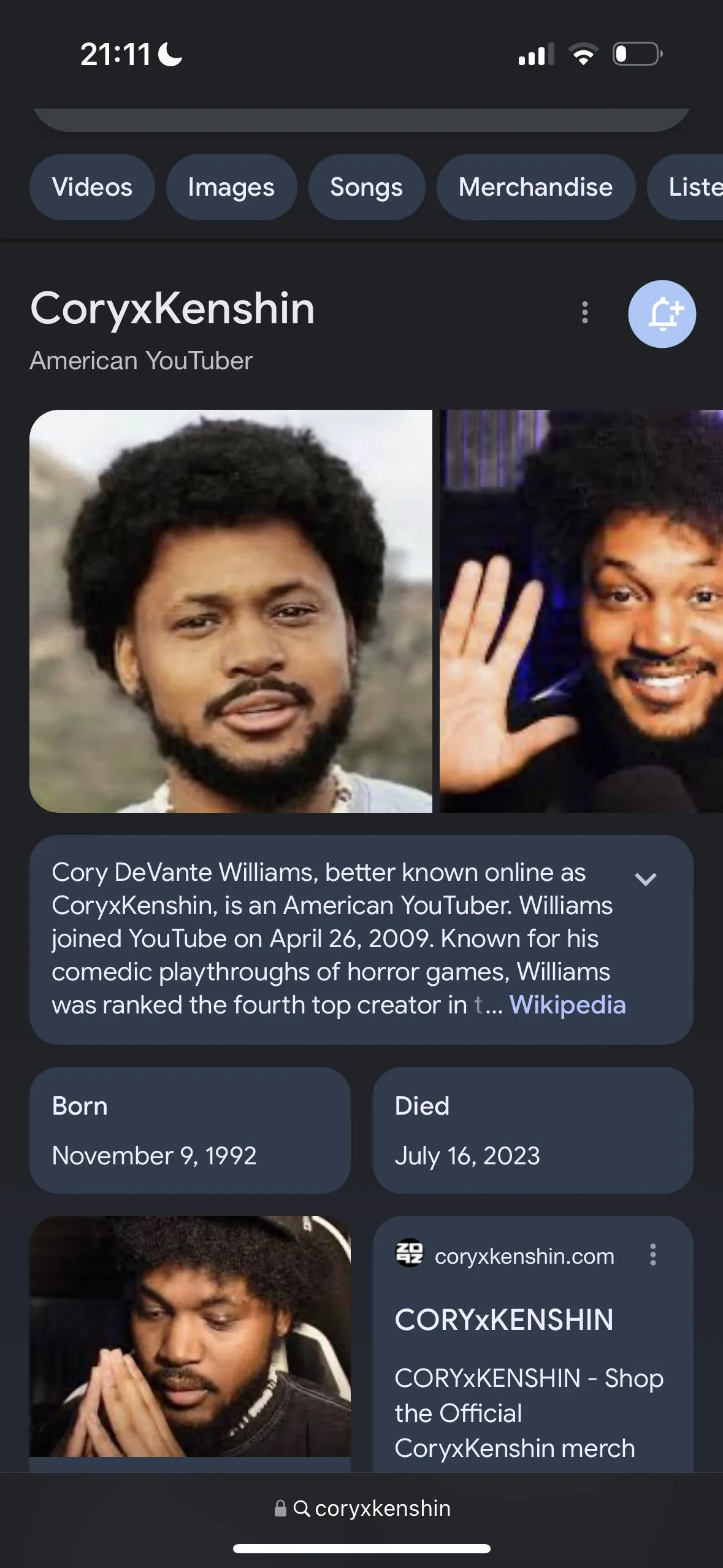 CoryxKenshin Makes Triumphant Return to YouTube After Year-Long Hiatus
