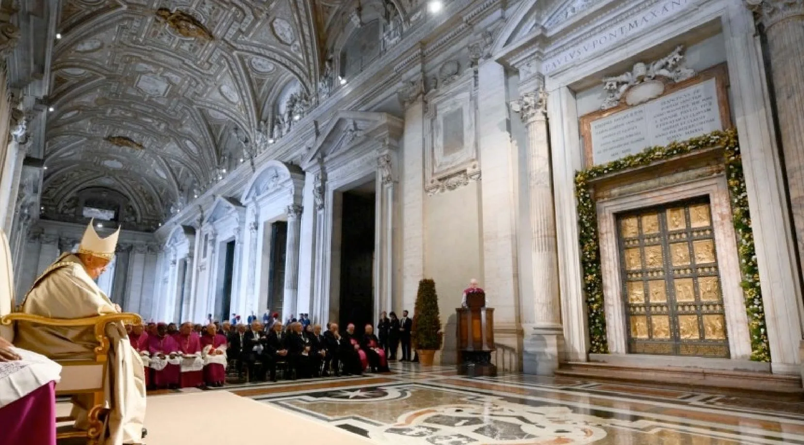 Pope Francis Opens Holy Door, Ushering in the Jubilee of Hope ahead of Christmas Eve Mass 2025