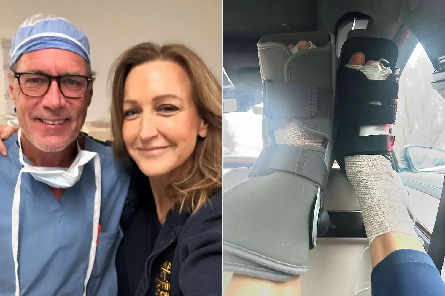 Good Morning America’s Lara Spencer Undergoes Double Foot Surgery