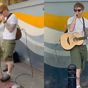 Ed Sheeran’s Street Concert in India Draws Police Intervention