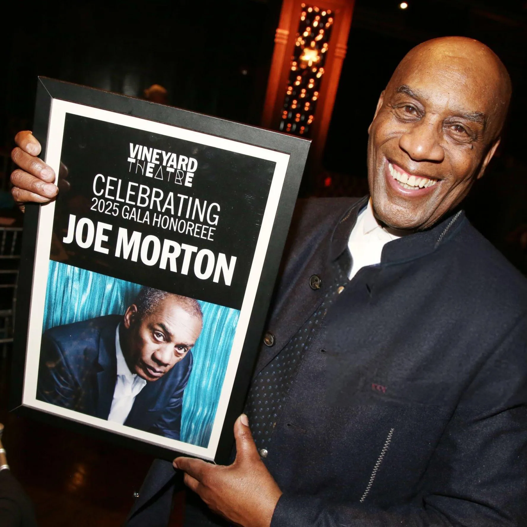 The Vineyard Theatre Honors Joe Morton at 2025 Gala Event