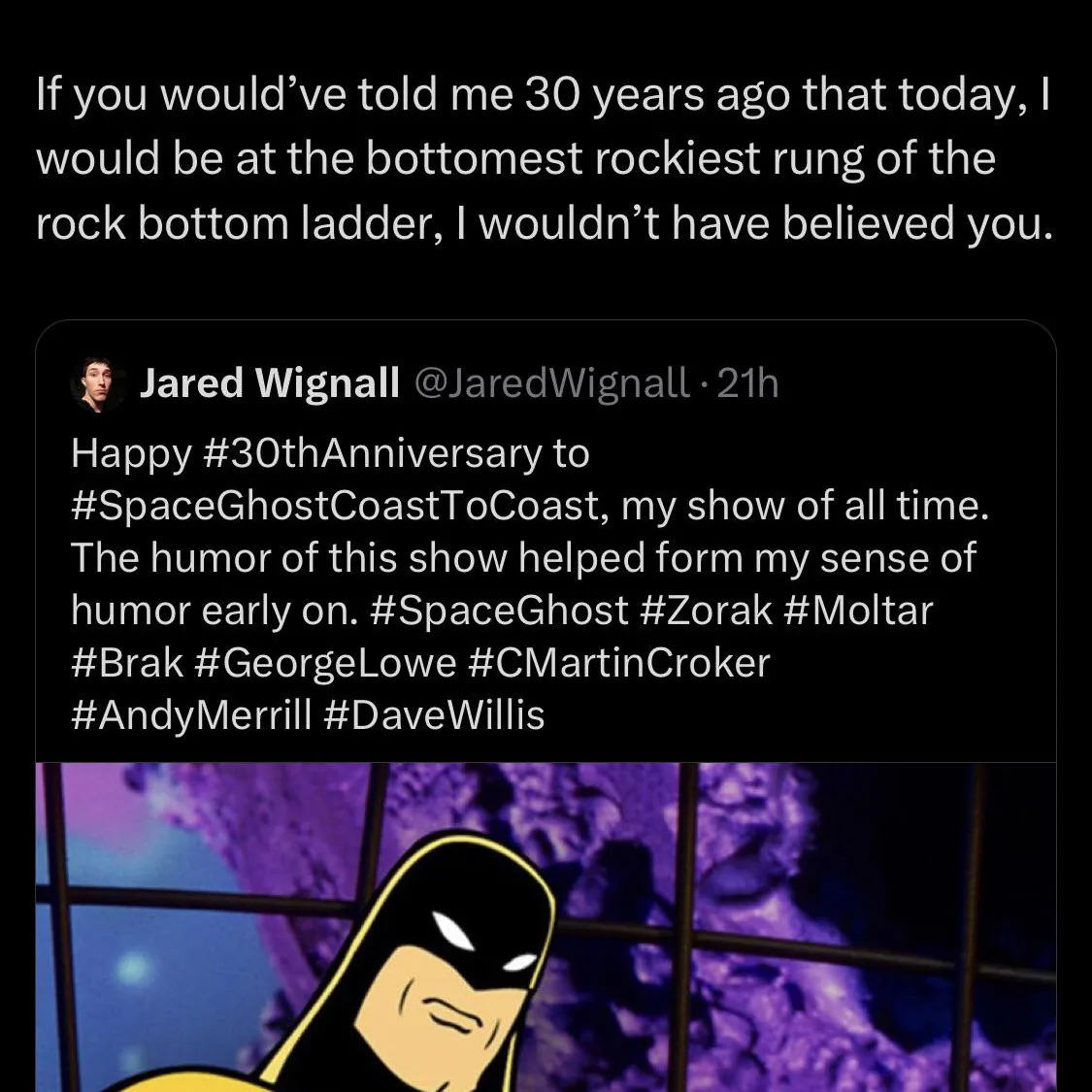 Beloved Voice Actor George Lowe, Known for ‘Space Ghost’, Passes Away at 67