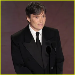 Cillian Murphy Presents Best Actor Award at the 2025 Oscars After Skipping Red Carpet